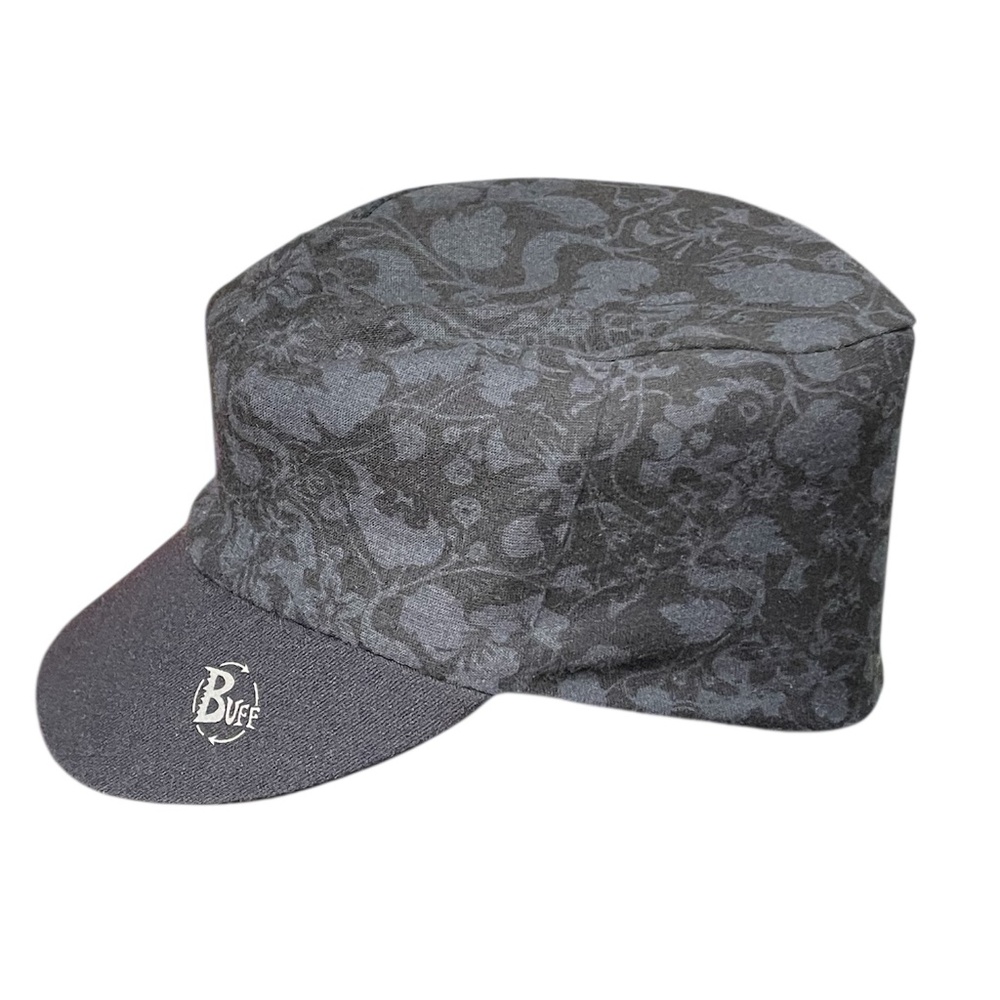 Buff Unisex Military Cap Hat Black/Grey Floral Size S/M